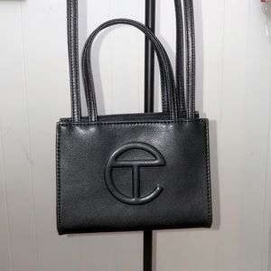 Small Telfar black purse. Used once. Perfect condition. Vegan leather.